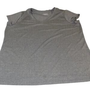 Xersion Performance  V Neck Grey Dri Fit Size XL